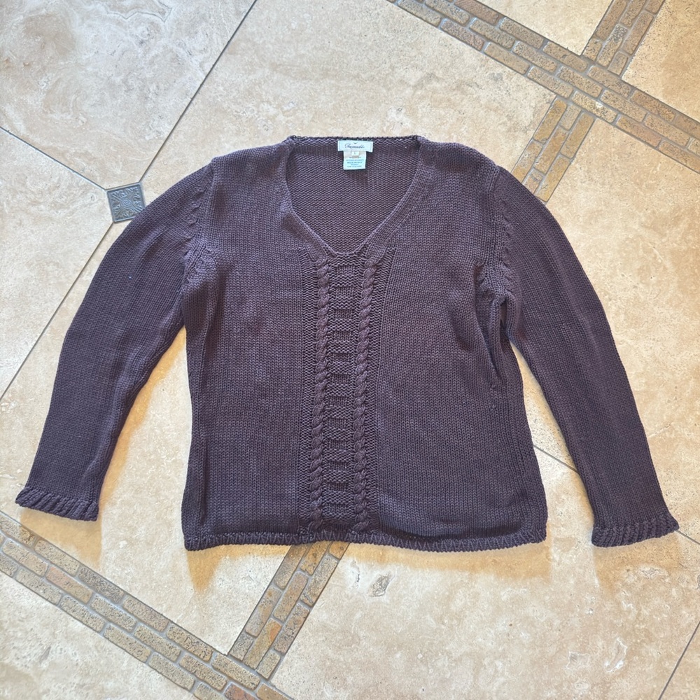 Faconnable Brown Sweater